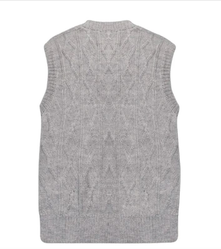 Cable V Neck Vest