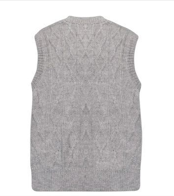Cable V Neck Vest