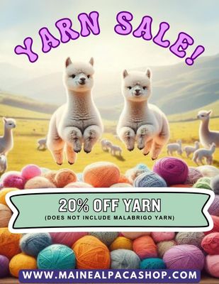 Alpaca Yarn &amp; Fiber