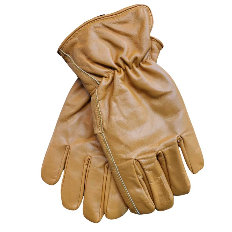 Men's Alpaca Lined Leather Gloves