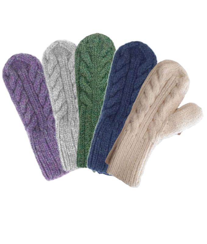 Trenza Mittens