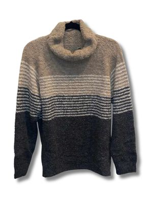 Oversized Boucle Alpaca Sweater