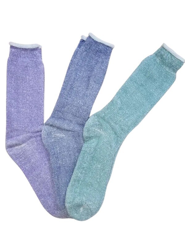 Vintage Soft Terry Lined Socks