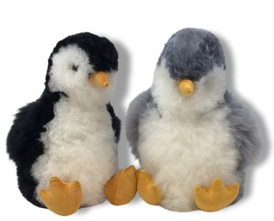 Penguin Baby Alpaca Fur 11"