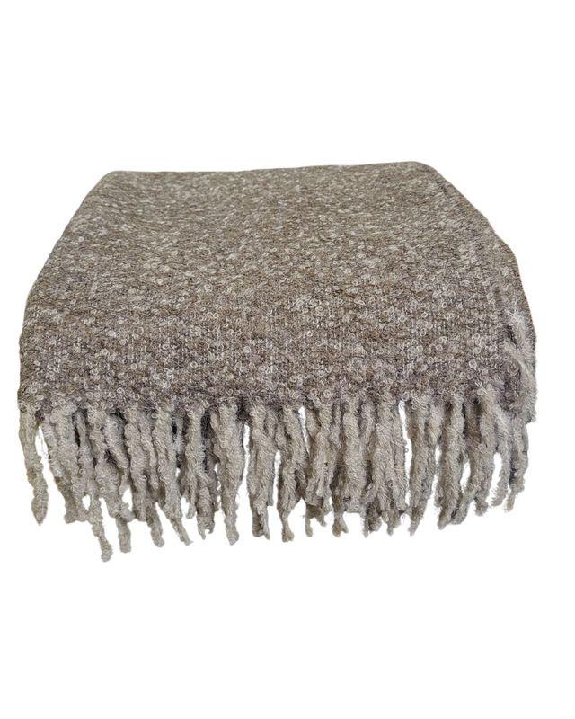 Criolla Boucle Alpaca Throw