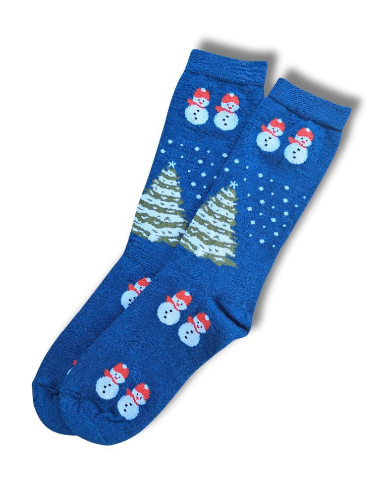Snowmen &amp; Christmas Tree Socks