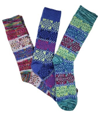 Santa Fe Alpaca Socks
