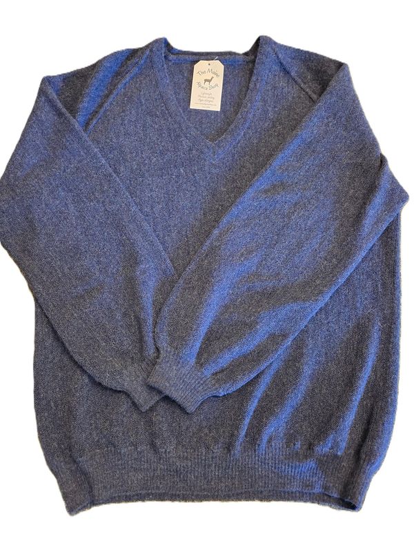 Alpaca V-Neck Retro Pro Pullover