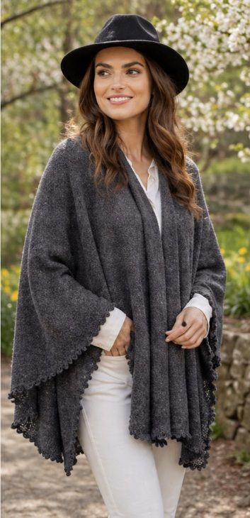 Ruffle Cape