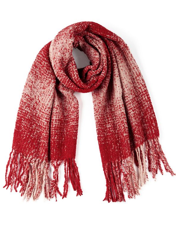 Ombre Oversized Tassel Fringe Scarf