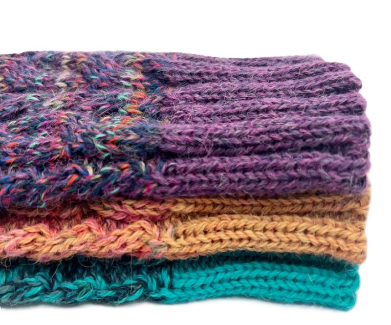 Kids Braided Mittens