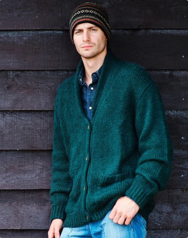 Suri Alpaca Cardigan