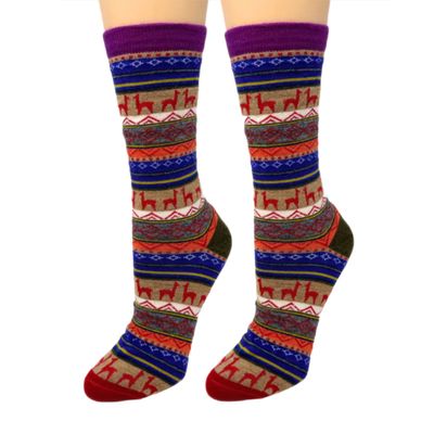 Alpaca Herd Sock PL