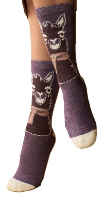 Alpaca Face Socks