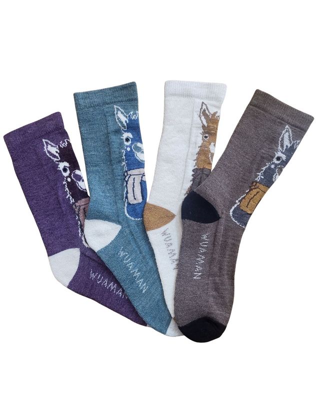 Alpaca Face Socks