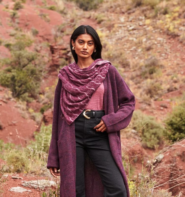Romance Alpaca Shawl