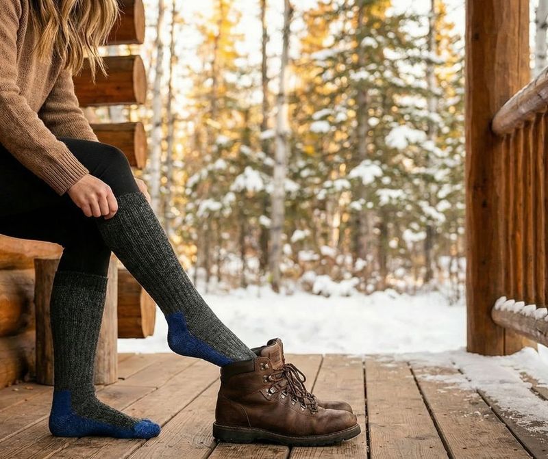 Over the Calf Survival Socks