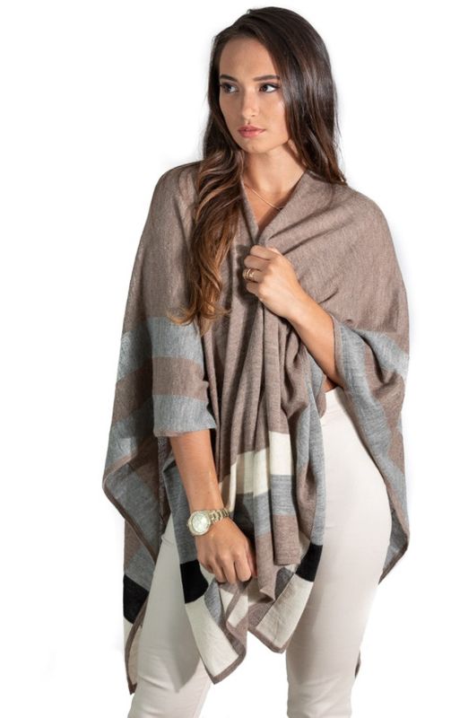 Natural Woven Lightweight Wrap