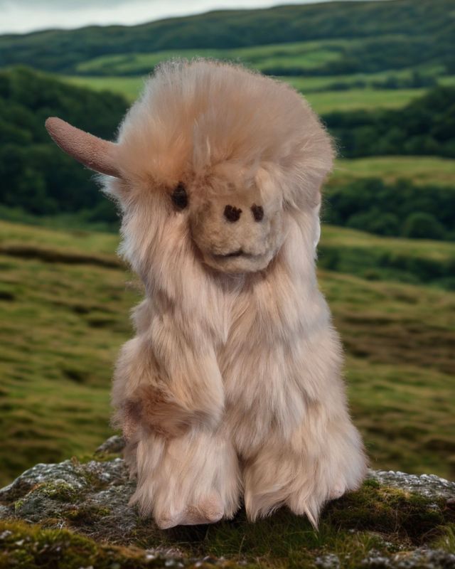 Scottish Highland Cattle Alpaca fur