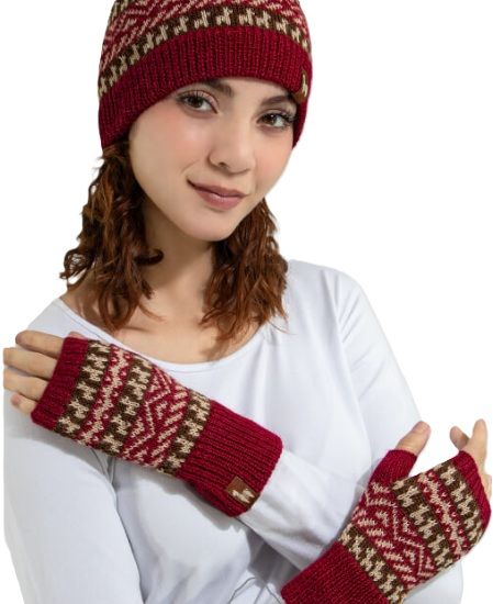 Alpine Fingerless Gloves