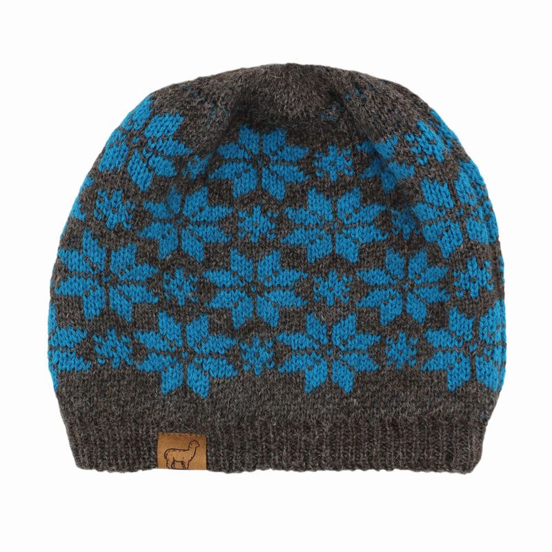 Snowflake Slouch Beanie