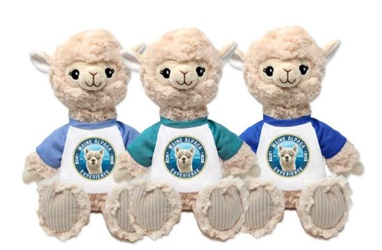 Plush Alpaca 9" w/Shirt
