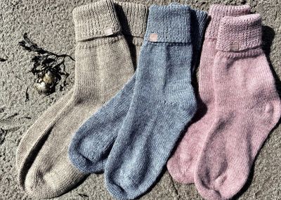 Silky Alpaca Bed Socks