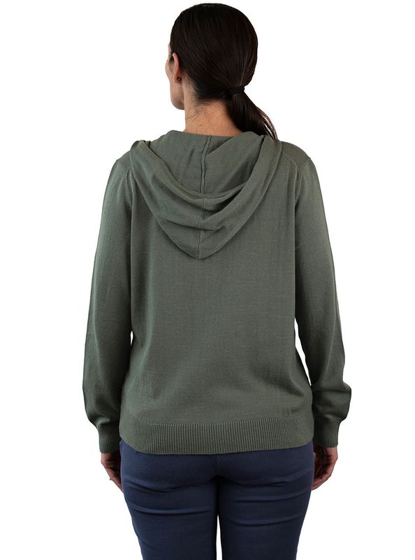 Women's Hooded Zip Cardigan Tanguis