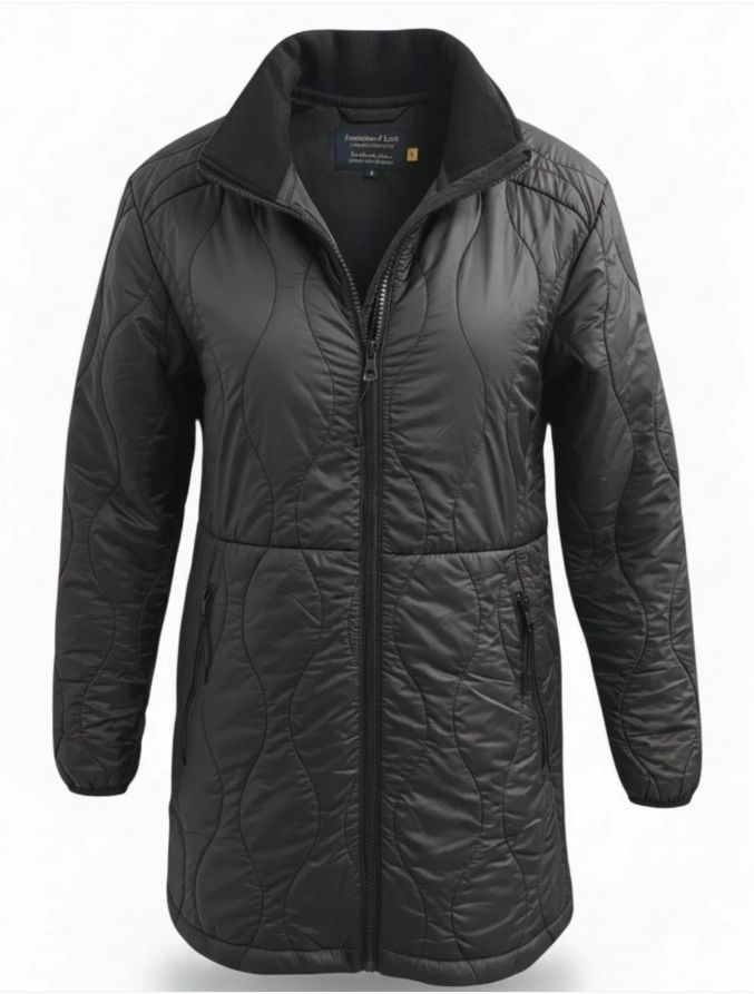 Alpaca Puffer Jacket Long