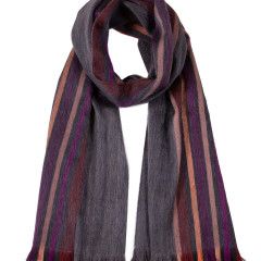 Brushed Striped Scarf