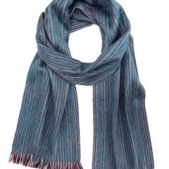 Brushed Striped Scarf