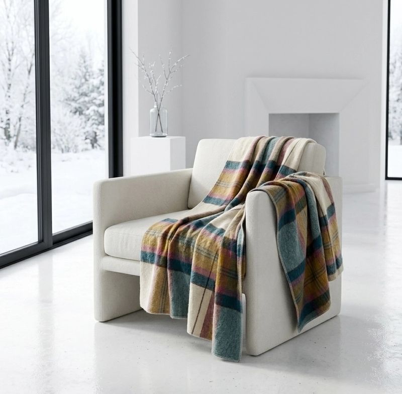 Brushed Plaid Blanket