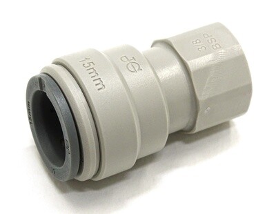 John Guest - 15mm x 3/8&quot; Female BSP Adaptor