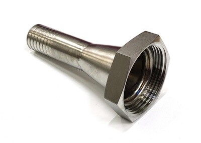 2.5&quot; RJT Female - 1.5&quot; Hose tail