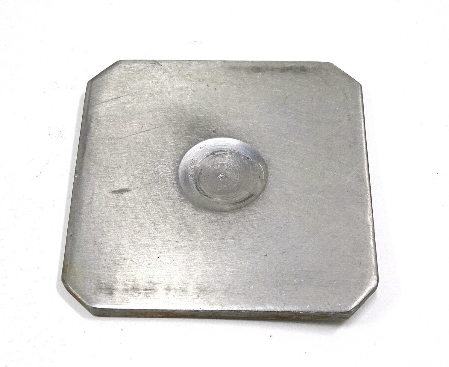 Tank Feet Square Plate - Stainless Steel