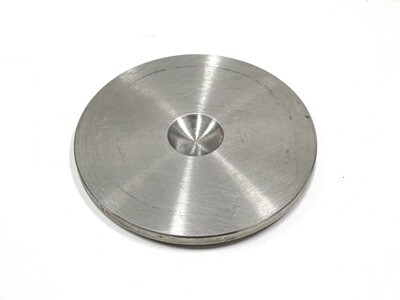 Tank Feet Circular Plate - Stainless Steel