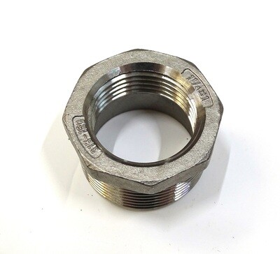 1 &amp; 1/4&quot; - 1&quot; BSP Reducing Bush