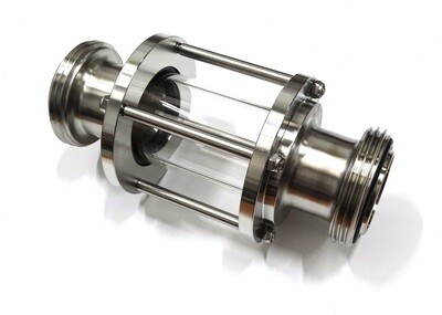 Inline Sight Glass - 2&quot; RJT Male/Male