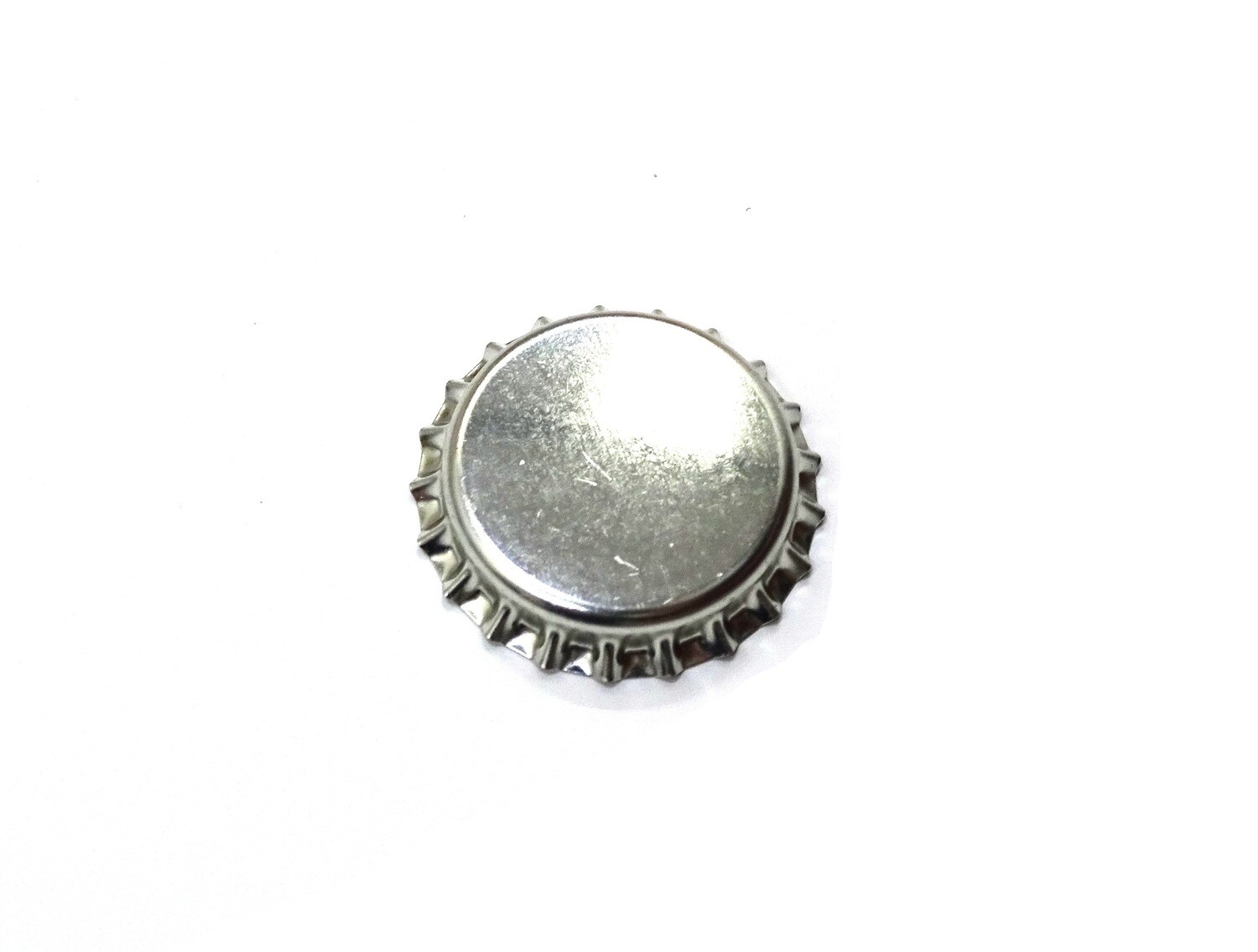 Black Metal Bottle Caps/Crowns x 15
