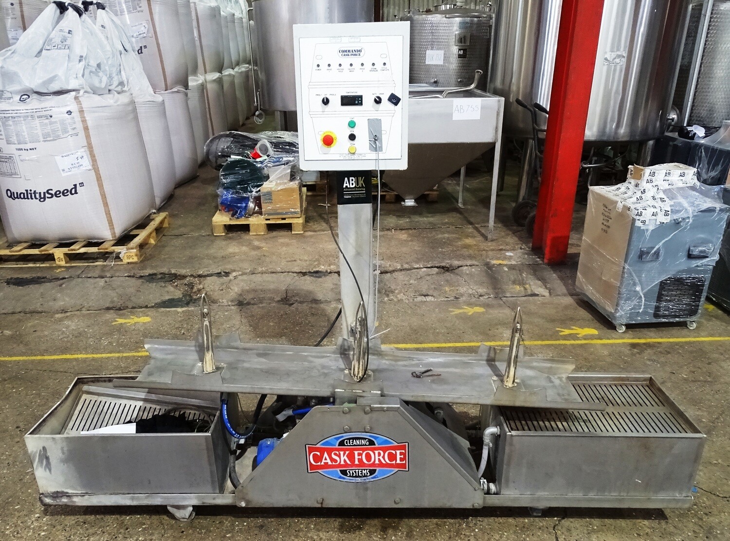 3 Head Cask Washer Cask Force