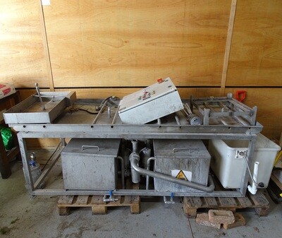 Cask Washer 4 Head Semi-Automatic - Second Hand