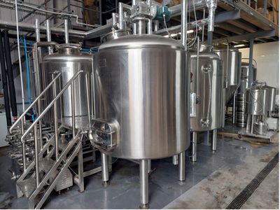 12.5hL Steam-heated Brewery Second-hand