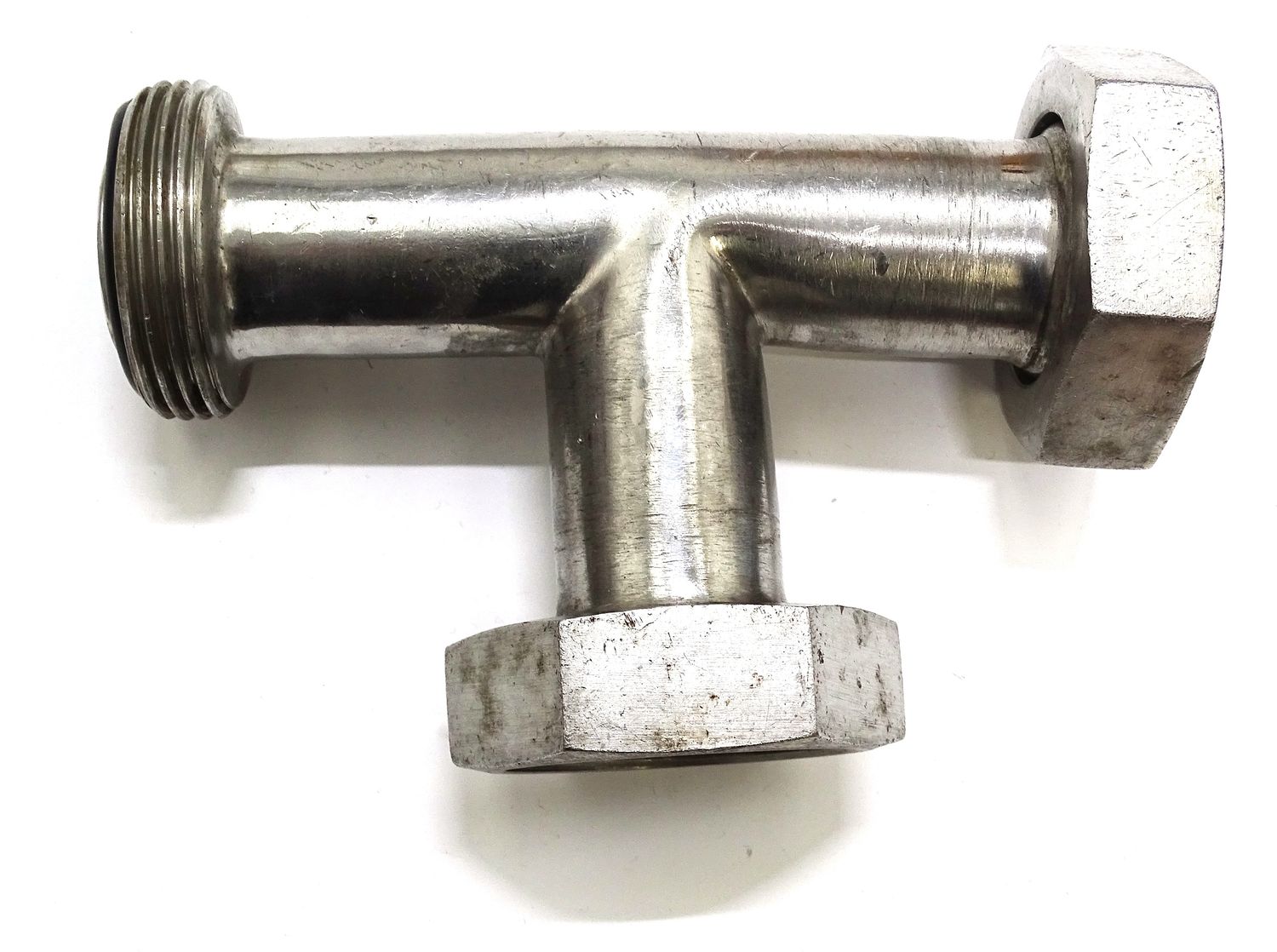 1.5" RJT 'T' Piece - 1.5" RJT M - 1.5" RJT F - SECOND HAND - Mishaped