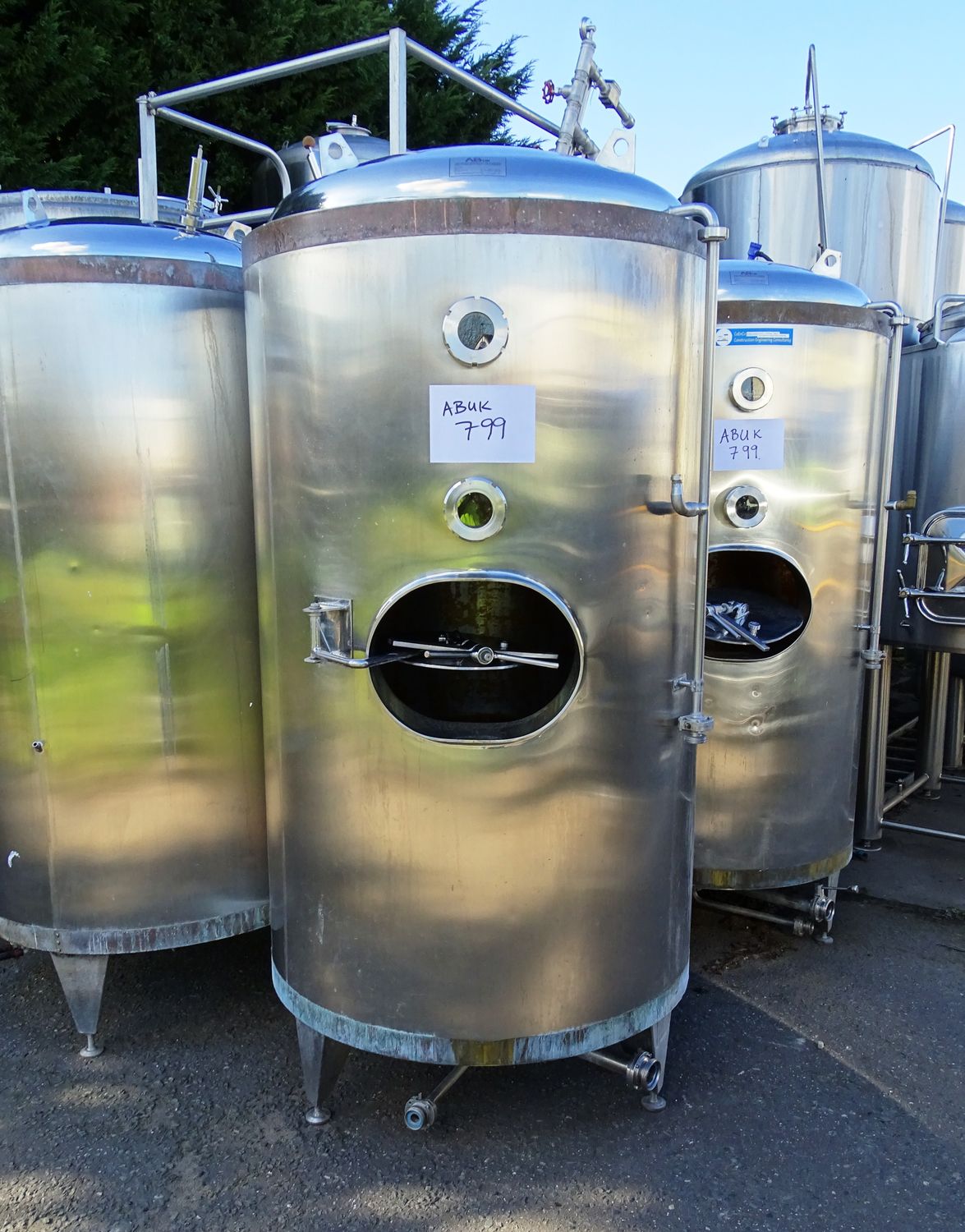 1000l Cylindroconical Fermenting Vessel - Second Hand