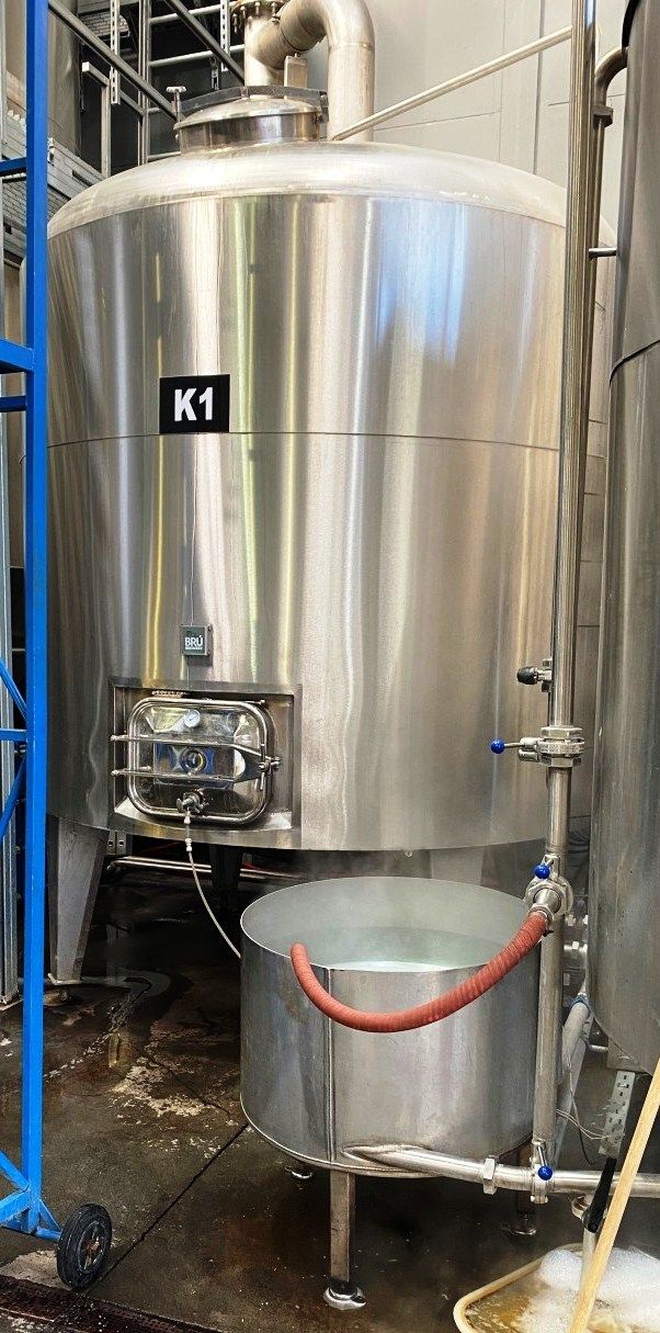 Brewing Kettle /Hot water tank 75HL - Second Hand