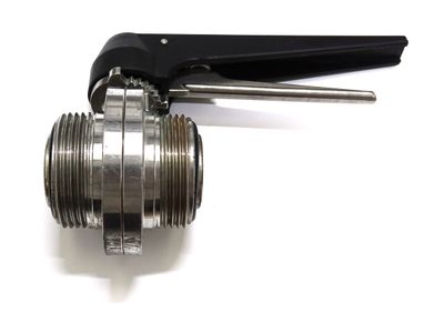 1.5&quot; RJT Male Butterfly Valve - SECOND HAND