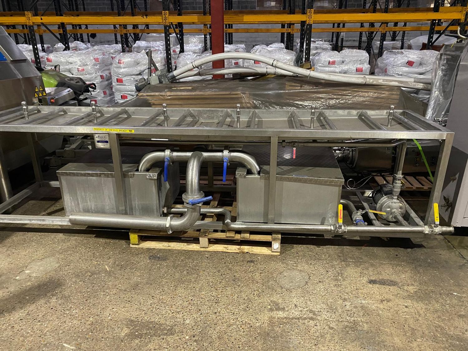 Cask Washer 6 Head Manually Operated - Second Hand