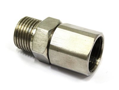 1/2&quot; BSP Male/Female Rotating Sparge Arm Coupling