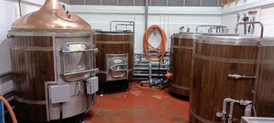 5BBL Wooden Clad Brewery