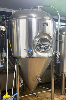 Conical Stainless Steel Vessel - 2000L Second Hand